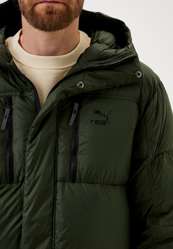 PUMA Пуховик - Long Hooded Down Parka Myrtle - фото 4
