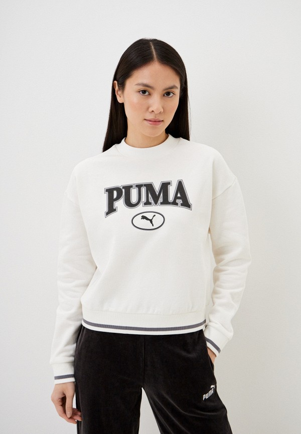 PUMA Свитшот - PUMA SQUAD Crew FL Warm White - фото 1