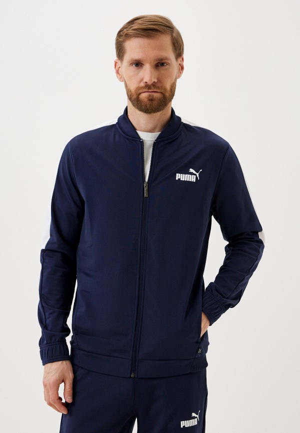 Костюм спортивный PUMA Baseball Tricot Suit, цвет: синий, RTLADD128101 ...