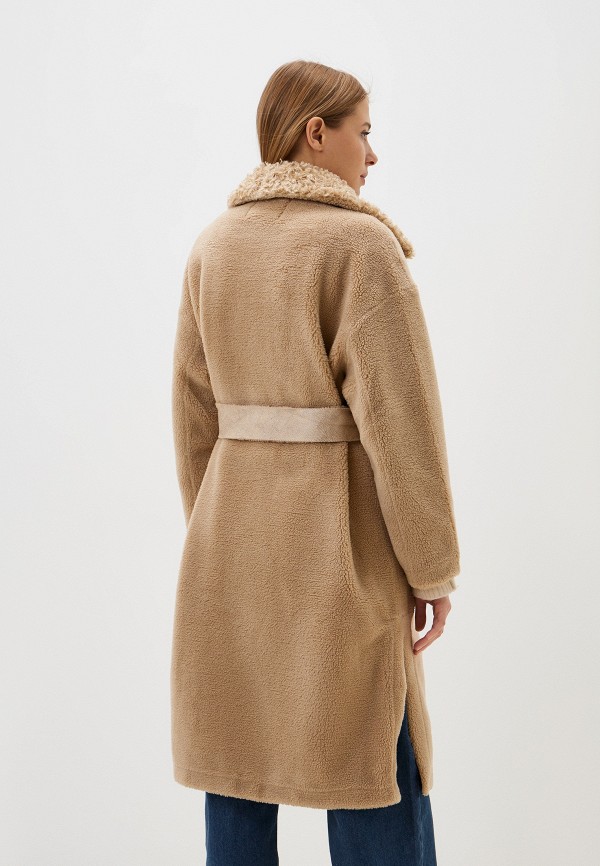 Pink Orange Пальто меховое - фото 3