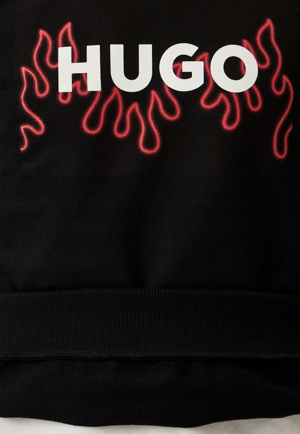 Свитшот Hugo, цвет: черный, RTLADD461501 — купить в интернет-магазине ...