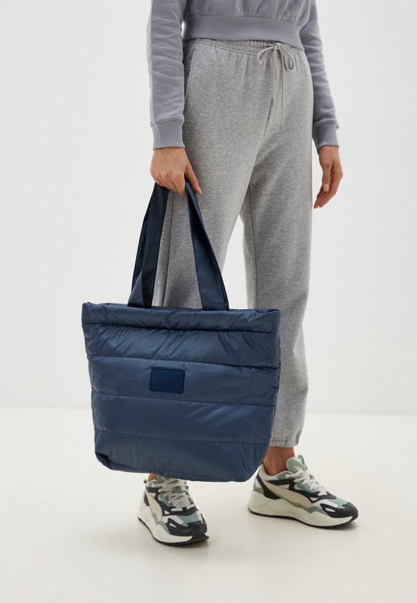 PUMA Сумка - Core Tote Bag Persian Blue - фото 5