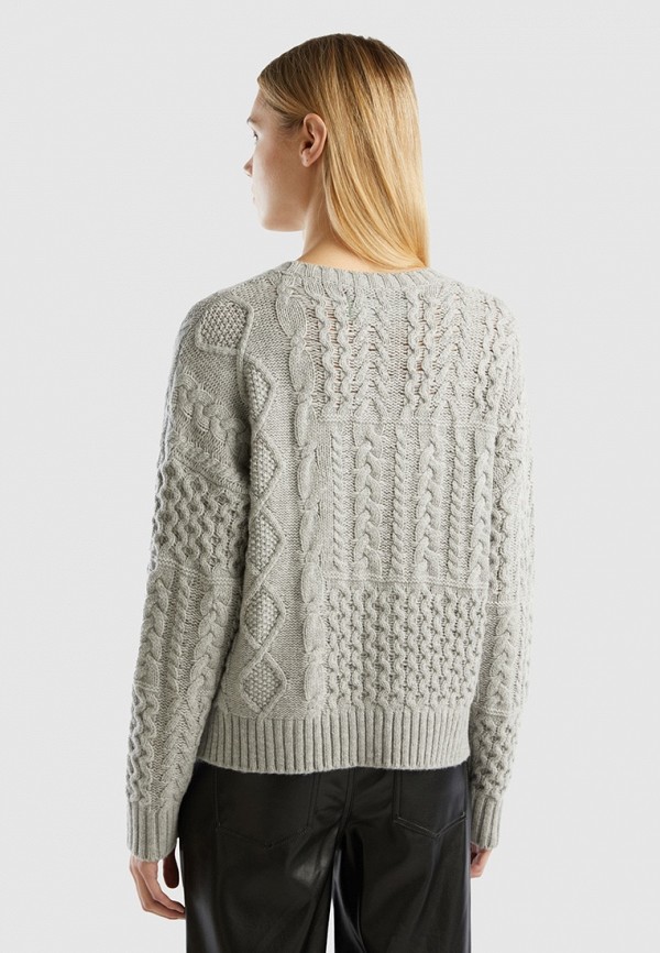 Джемпер United Colors of Benetton, цвет: серый, RTLADD625501 — купить в ...