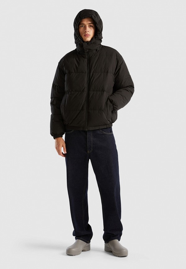 Пуховик United Colors of Benetton, цвет: черный, RTLADD632301 — купить ...