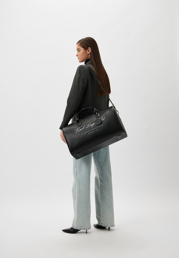 Karl Lagerfeld Сумка дорожная и брелок - фото 5