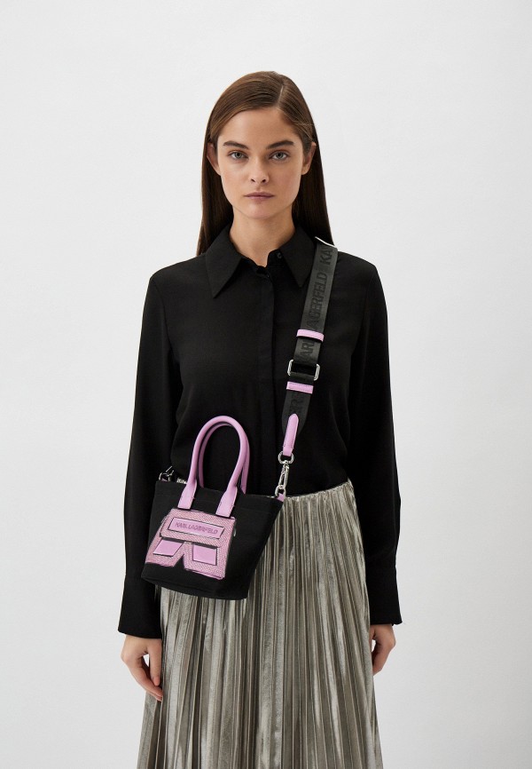 Сумка Karl Lagerfeld, цвет: черный, RTLADD689001 — купить в интернет ...