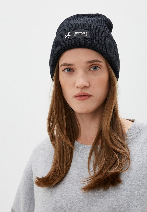 PUMA Шапка - MAPF1 Beanie Puma Black - фото 5