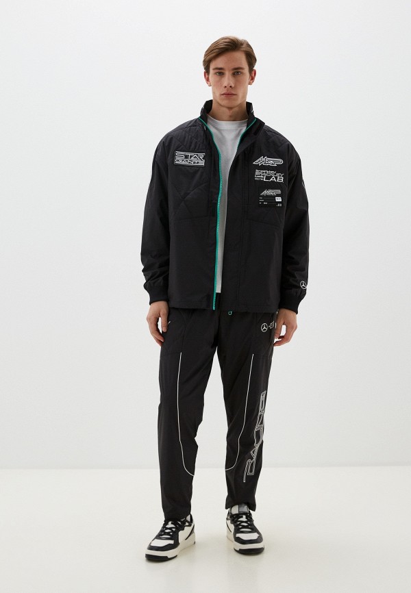 PUMA Брюки спортивные - MAPF1 Garage Crew Pants PUMA Black - фото 2