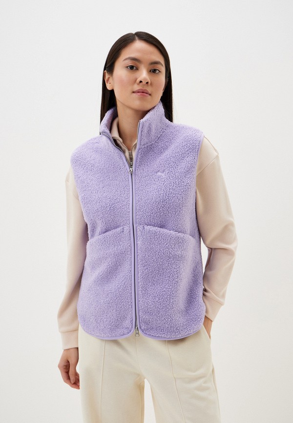 Жилет PUMA YONA Polarfleece Vest Vivid Viola, цвет: фиолетовый