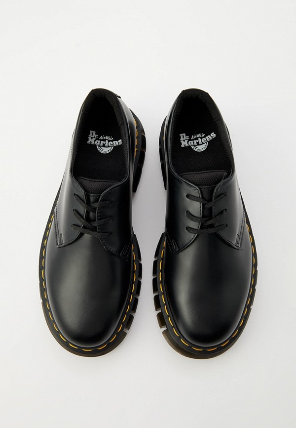 Туфли Dr. Martens Rikard 3i Black Polished Smooth, цвет: черный ...