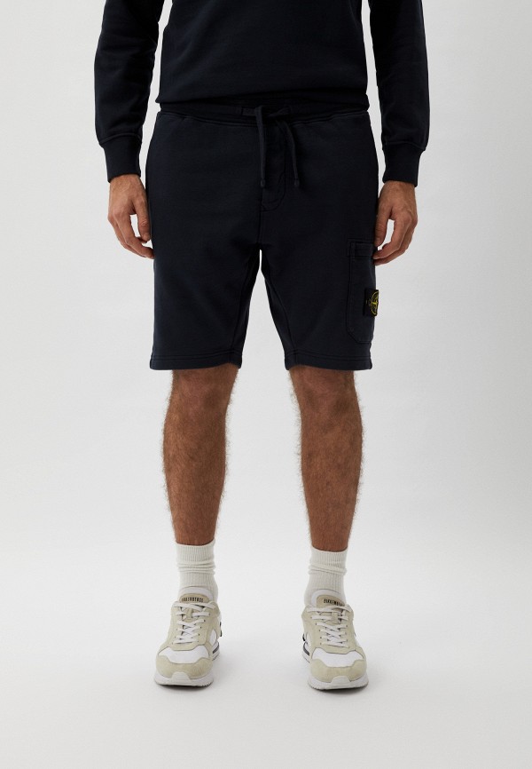 Шорты спортивные Stone Island, цвет: синий, RTLADD831201 — купить в ...