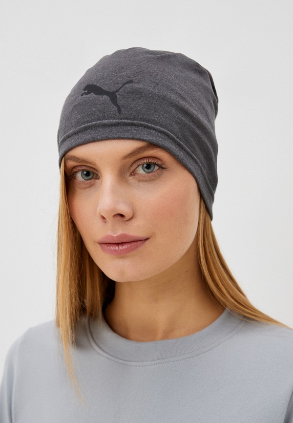 PUMA Шапка - Slouchy Cuffles Running Beanie Medium Gr - фото 5