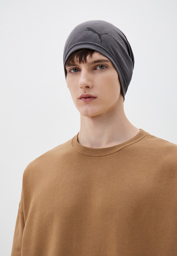 PUMA Шапка - Slouchy Cuffles Running Beanie Medium Gr - фото 4