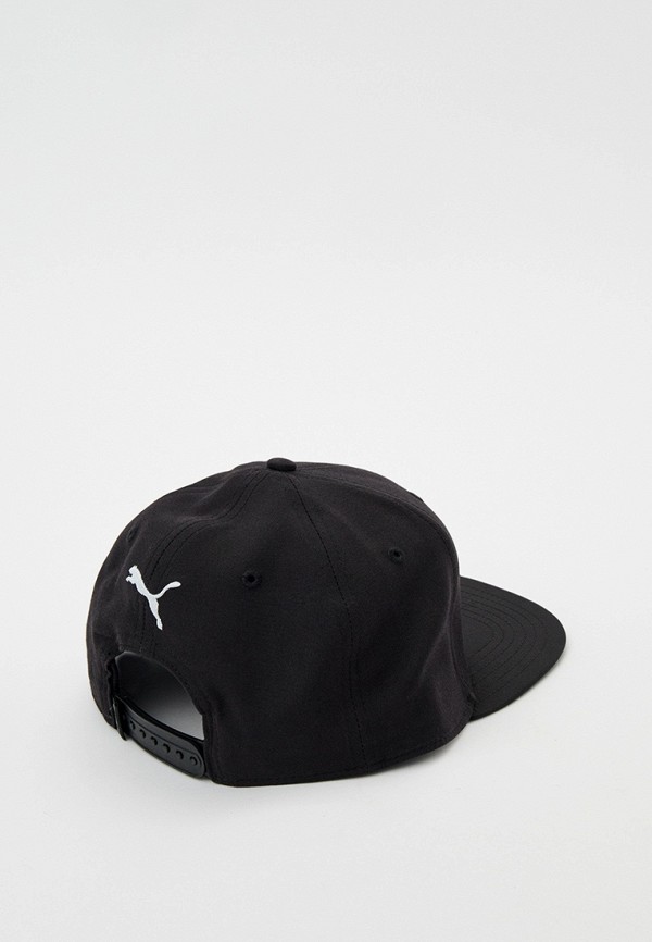 PUMA Бейсболка - PUMA Flatbrim Cap PUMA Black-Gray Violet - фото 2