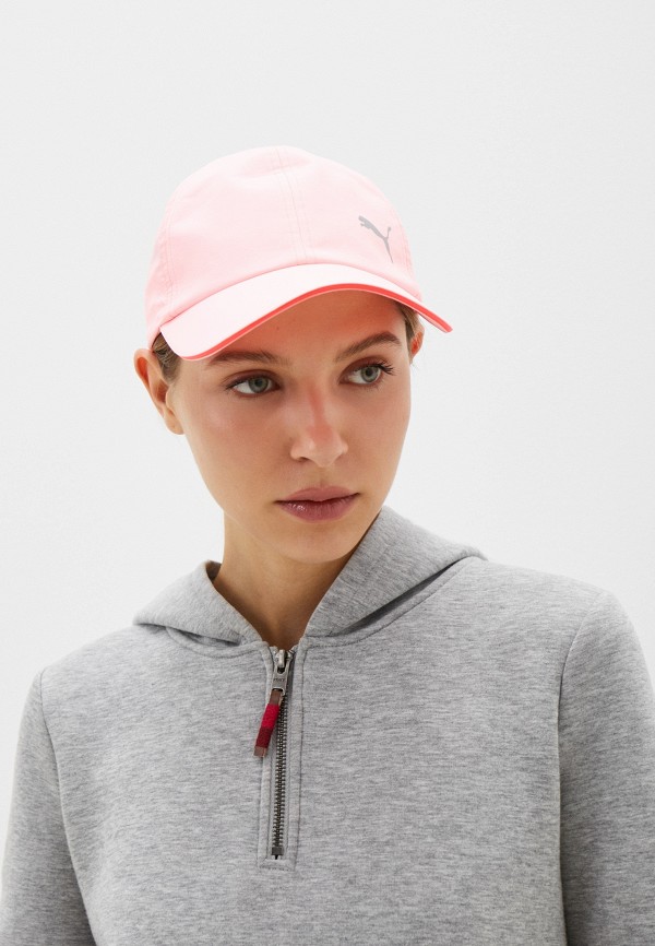 PUMA Бейсболка - Ess Running Cap Koral Ice-Fire Orchid - фото 5