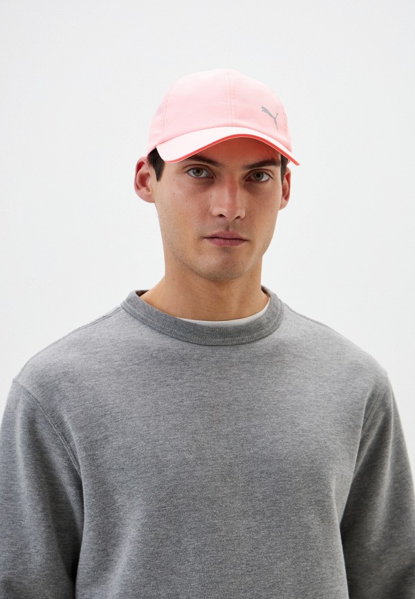 PUMA Бейсболка - Ess Running Cap Koral Ice-Fire Orchid - фото 4