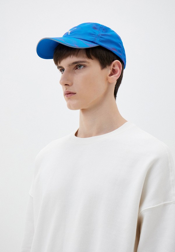 PUMA Бейсболка - Unisex Running Cap III Ultra Blue-Fire O - фото 4