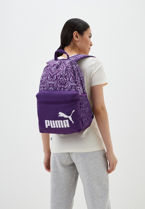 PUMA Рюкзак - PUMA Phase AOP Backpack Purple Pop-Orien - фото 5