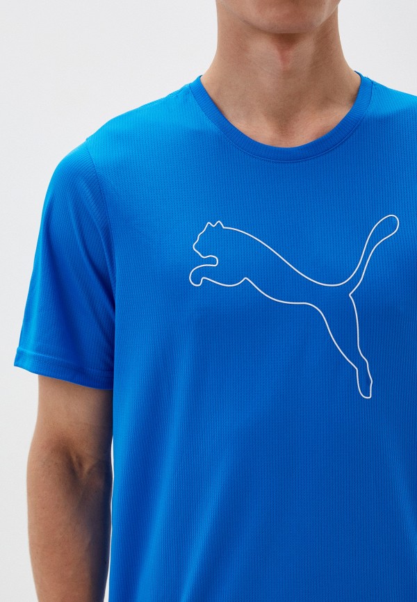 PUMA Футболка спортивная - PERFORMANCE CAT TEE M Ultra Blue - фото 4