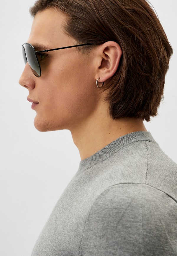 Очки солнцезащитные Armani Exchange AX2043S 6000E8, цвет: черный ...
