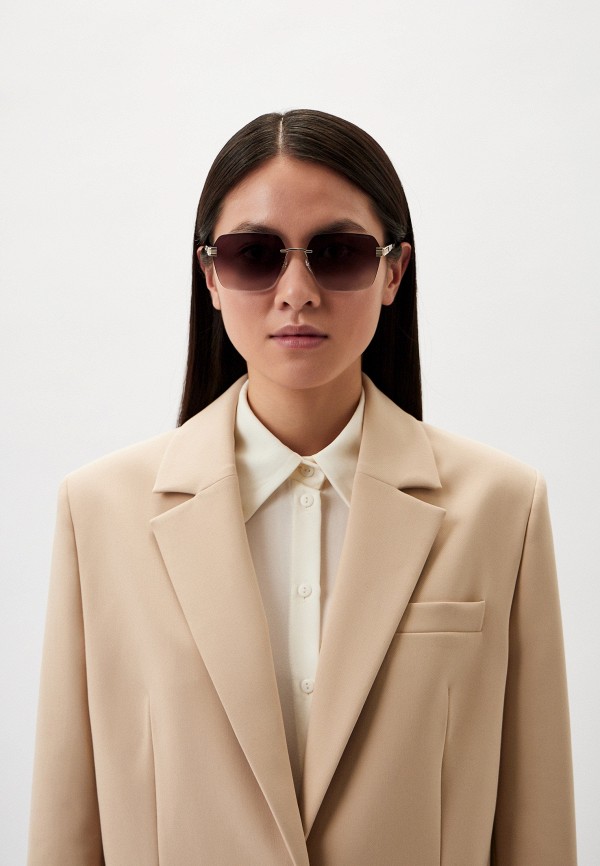 Очки солнцезащитные Marc Jacobs MARC 713/S 086, цвет: золотой