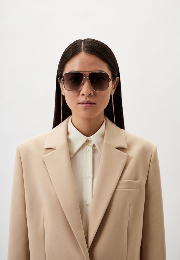 Очки солнцезащитные Marc Jacobs MJ 1091/N/S 06J, цвет: золотой ...