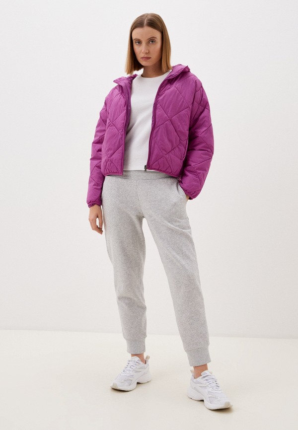 Куртка утепленная Roxy WIND SWEPT HOOD JCKT MNF0, цвет: фуксия ...