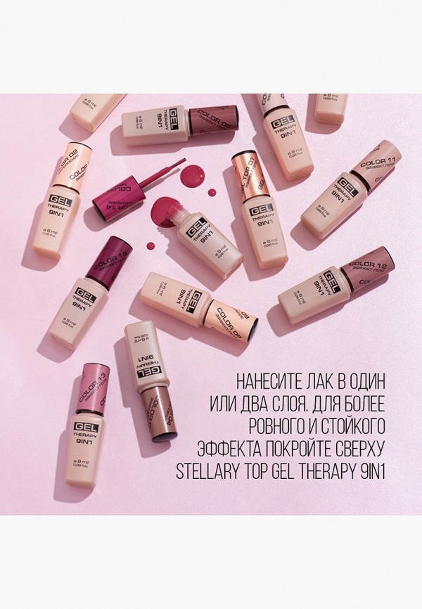 Stellary Лак для ногтей - глянцевый, с эффектом гель-лака - фото 4