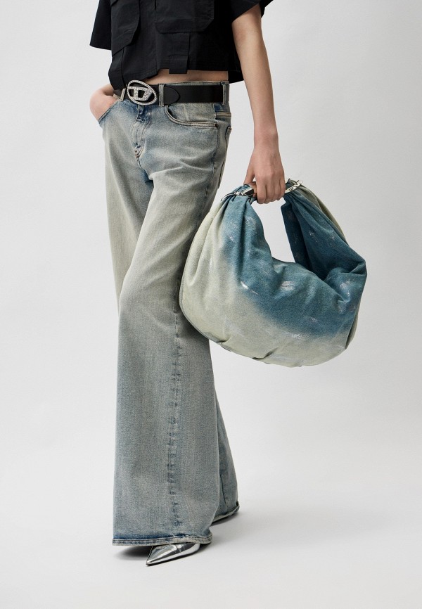 Diesel Сумка джинсовая - GRAB-D HOBO M - фото 6