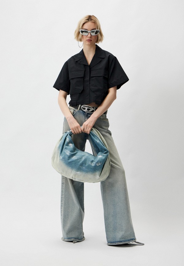 Diesel Сумка джинсовая - GRAB-D HOBO M - фото 5