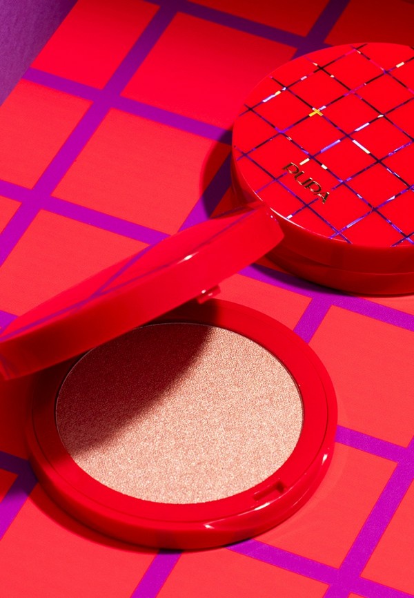 Хайлайтер Pupa Holiday Land Frosted Highlighter, с полупрозрачным ...