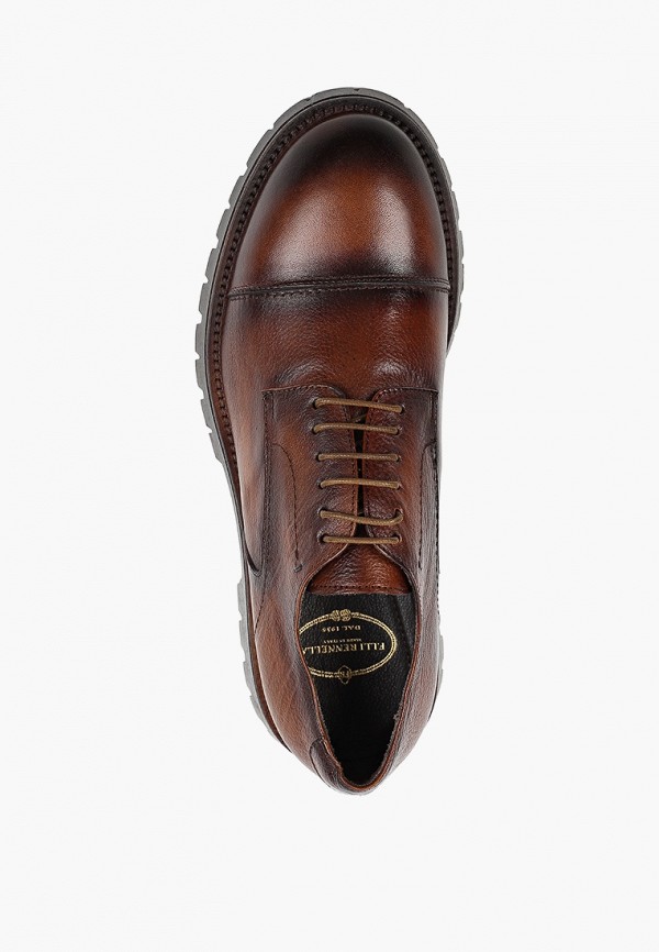 Туфли F.lli Rennella, цвет коричневый, RTLADE517301 — купить в