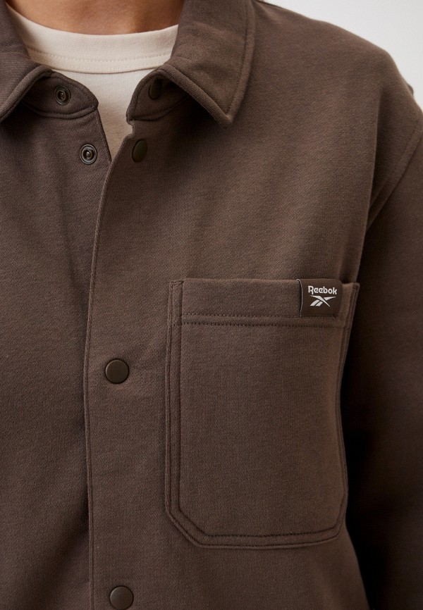 Reebok Рубашка - WARDROBE ESSENTIALS FLEECE SHIRT - фото 5