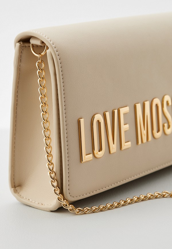 Сумка Love Moschino, цвет: бежевый, RTLADE827301 — купить в интернет ...
