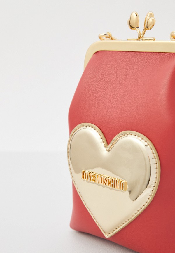 Клатч Love Moschino, цвет: красный, RTLADE838501 — купить в интернет ...