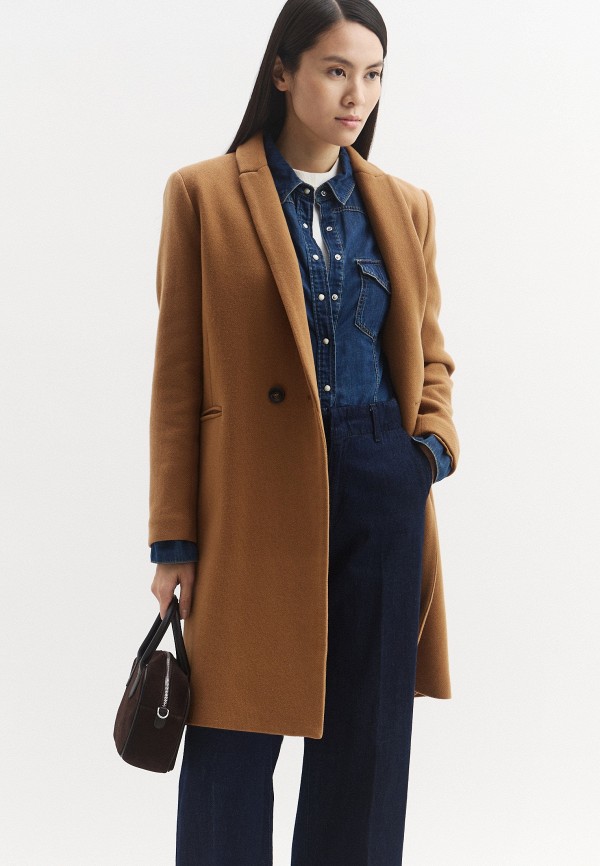 Mango Пальто двубортное - LINDA - фото 2