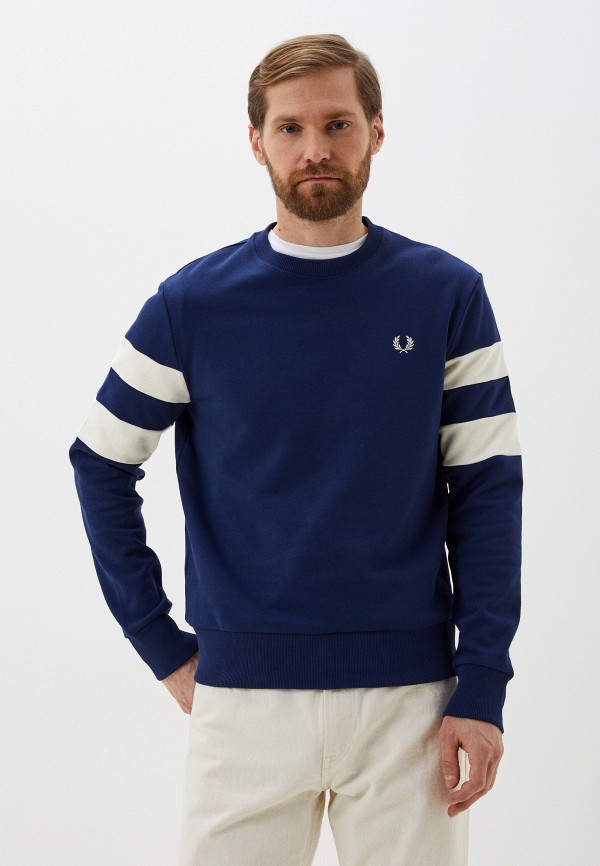 Свитшот Fred Perry, цвет: синий, RTLADE997701 — купить в интернет ...
