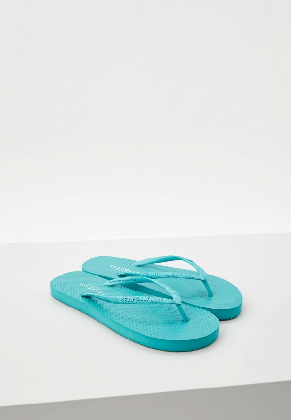 Сланцы Seafolly Australia, цвет: бирюзовый, RTLADF015201 — купить в ...