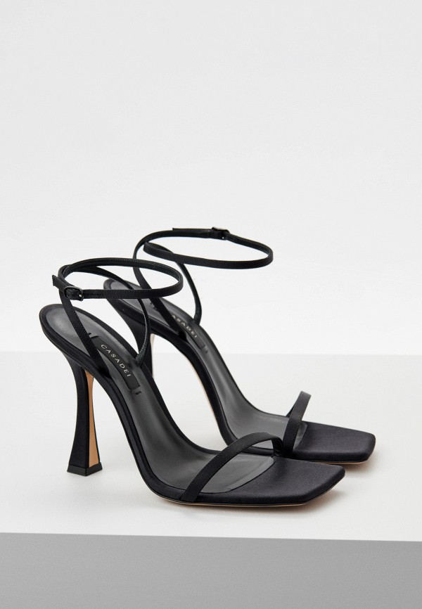 Босоножки Casadei, цвет: черный, RTLADF015901 — купить в интернет ...