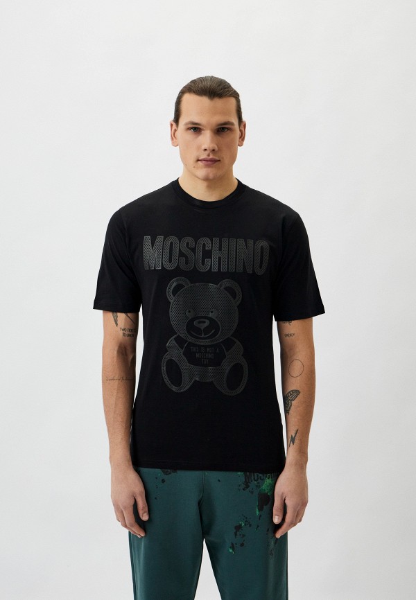 Футболка Moschino Couture, цвет: черный, RTLADF044401 — купить в ...