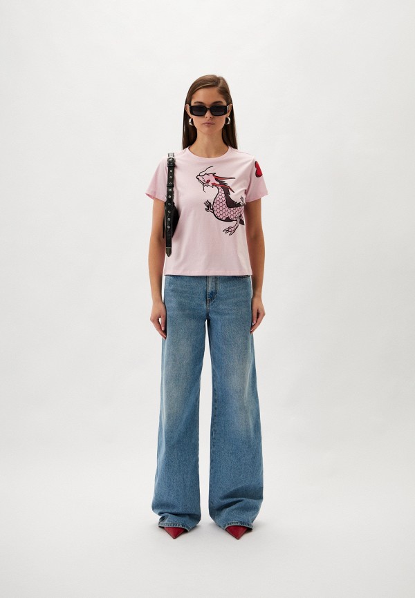 Футболка Pinko, цвет: розовый, RTLADF051301 — купить в интернет ...