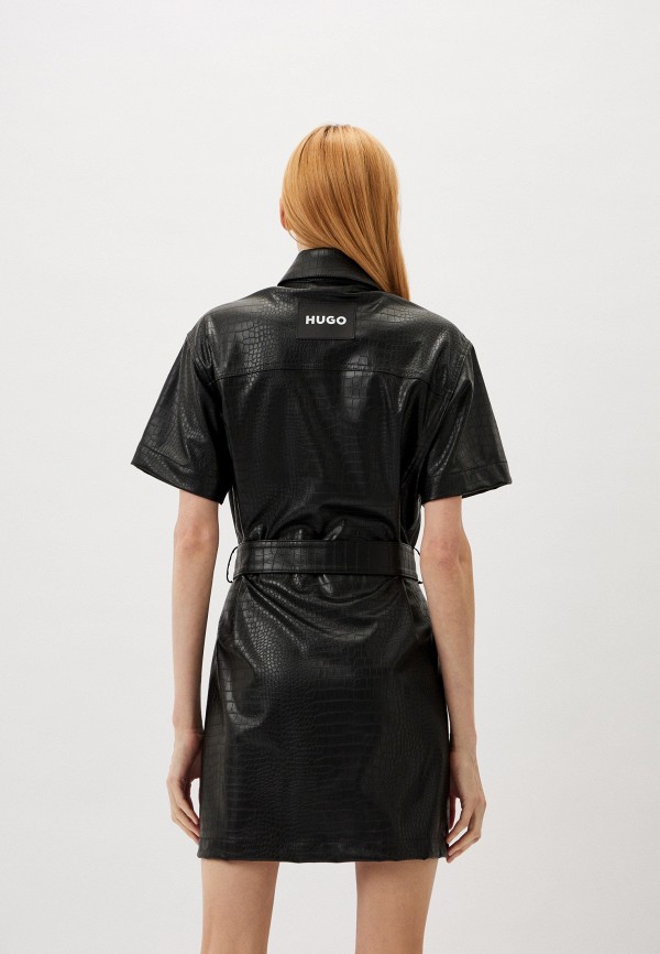 Hugo Платье кожаное - Kerve-1 - фото 3
