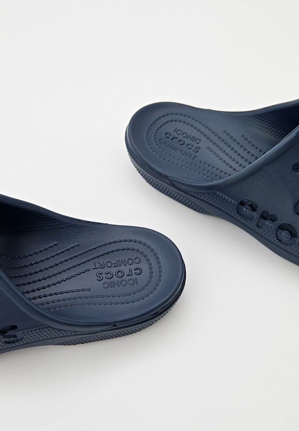 Сланцы Crocs, цвет: синий, RTLAED366901 — купить в интернет-магазине Lamoda