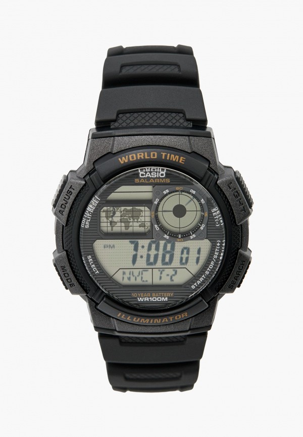 Casio world time negro deals