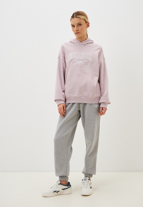 Reebok Брюки спортивные - REEBOK IDENTITY SMALL LOGO FLEECE JOGGER - фото 2