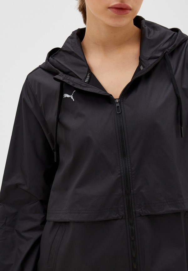 Ветровка PUMA Modest Activewear FZ Rain Jacket Puma Bl, цвет черный