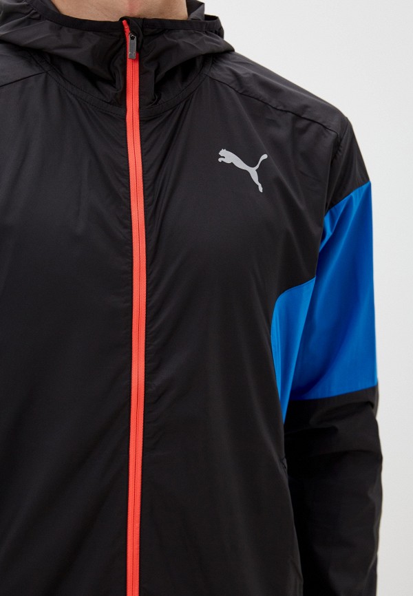 Ветровка PUMA Run Lightweight Jacket PUMA Black-Ultra, цвет: черный ...