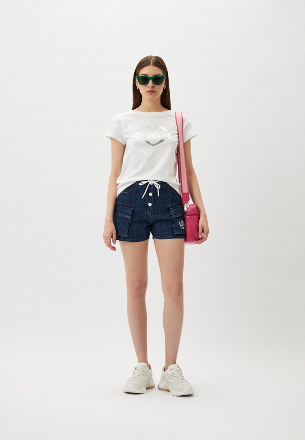 Love Moschino Шорты джинсовые - фото 2