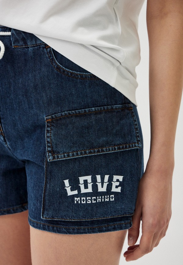Love Moschino Шорты джинсовые - фото 4