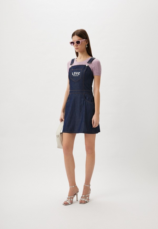 Love Moschino Платье джинсовое - фото 2